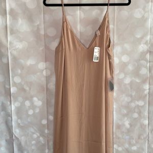 Blush shift dress